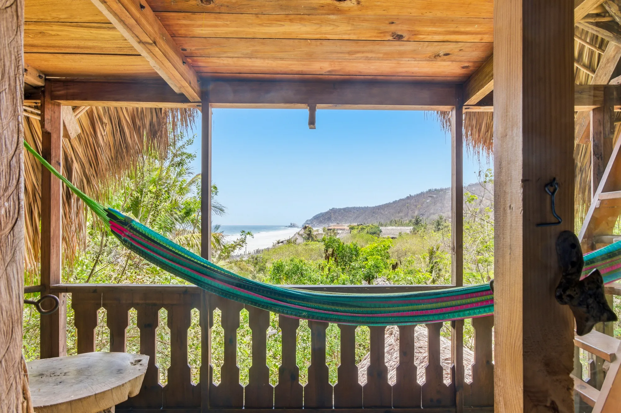 Hammock with Pacific Ocean view